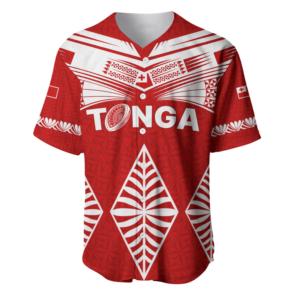 Tonga Rugby Baseball Jersey Proud Tongan Ngatu Kupesi World Cup 2023 No1 LT9 White - Polynesian Pride