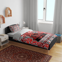 Aotearoa Iwi Ngapuhi Bedding Set Maori Wharenui House Tribal Pattern LT9 - Polynesian Pride