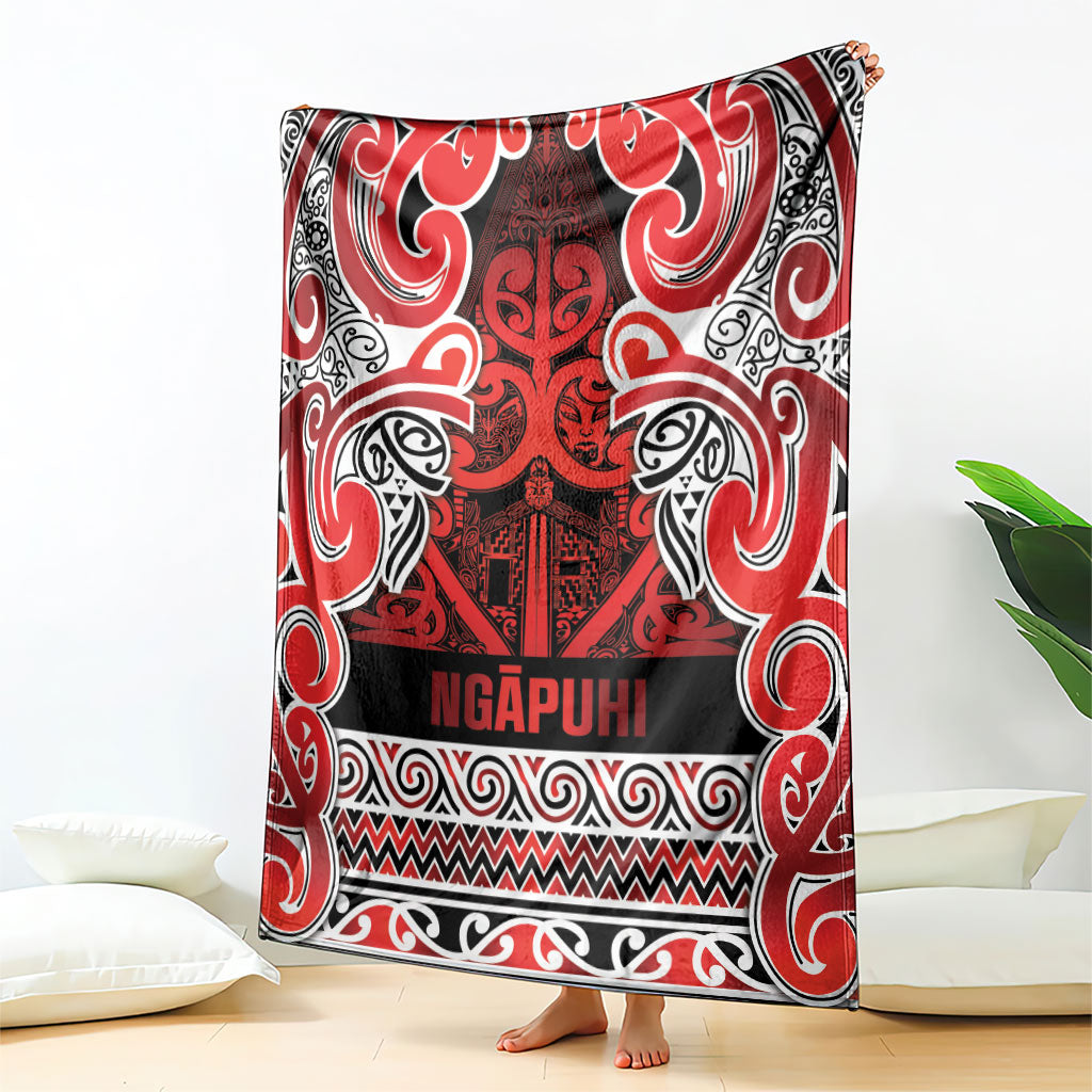 Aotearoa Iwi Ngapuhi Blanket Maori Wharenui House Tribal Pattern LT9 - Polynesian Pride