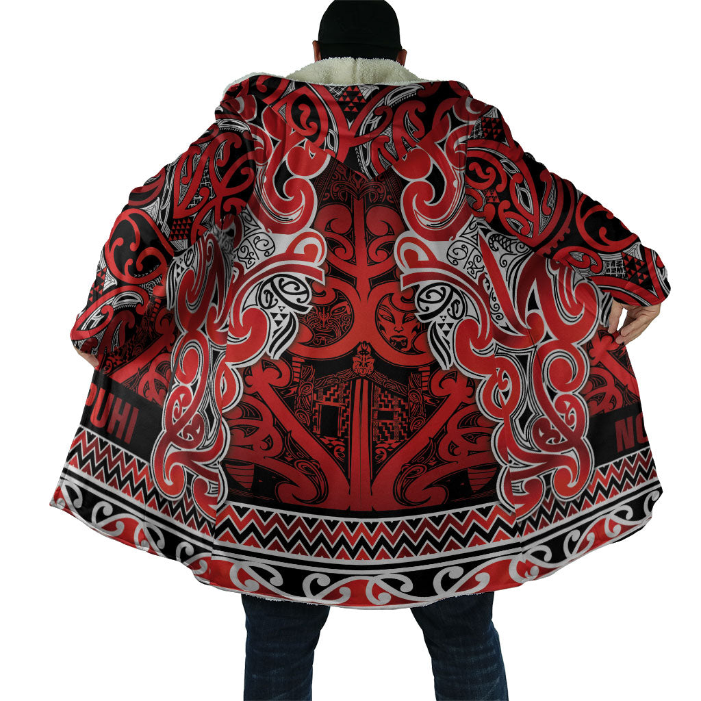 Aotearoa Iwi Ngapuhi Cloak Maori Wharenui House Tribal Pattern LT9 - Polynesian Pride