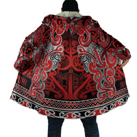 Aotearoa Iwi Ngapuhi Cloak Maori Wharenui House Tribal Pattern LT9 - Polynesian Pride