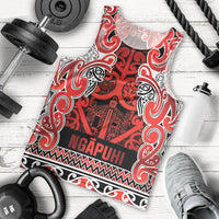 Aotearoa Iwi Ngapuhi Men Tank Top Maori Wharenui House Tribal Pattern LT9 - Polynesian Pride