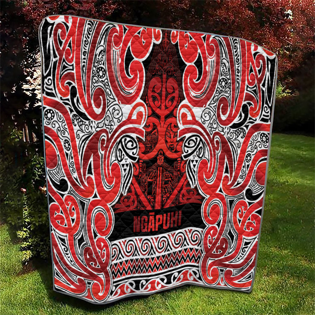Aotearoa Iwi Ngapuhi Quilt Maori Wharenui House Tribal Pattern LT9 - Polynesian Pride
