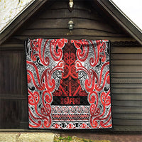 Aotearoa Iwi Ngapuhi Quilt Maori Wharenui House Tribal Pattern LT9 - Polynesian Pride