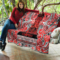 Aotearoa Iwi Ngapuhi Quilt Maori Wharenui House Tribal Pattern LT9 - Polynesian Pride