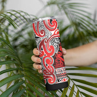 Aotearoa Iwi Ngapuhi Skinny Tumbler Maori Wharenui House Tribal Pattern LT9 - Polynesian Pride