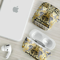 Aotearoa Iwi Ngati Whatua AirPods Case Maori Wharenui House Tribal Pattern LT9 - Polynesian Pride