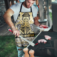 Aotearoa Iwi Ngati Whatua Apron Maori Wharenui House Tribal Pattern LT9 - Polynesian Pride