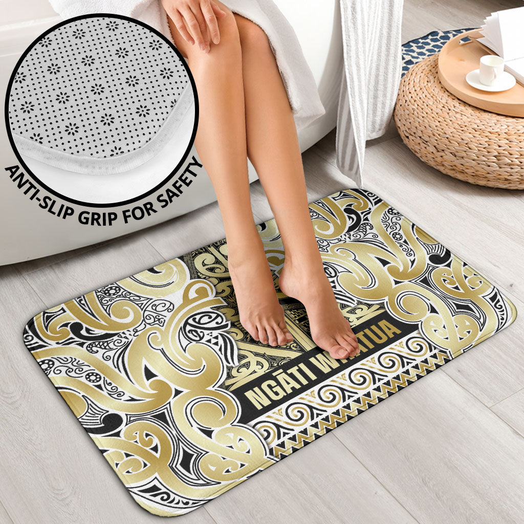 Aotearoa Iwi Ngati Whatua Bathroom Set Maori Wharenui House Tribal Pattern LT9 - Polynesian Pride