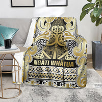 Aotearoa Iwi Ngati Whatua Blanket Maori Wharenui House Tribal Pattern LT9 - Polynesian Pride