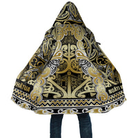 Aotearoa Iwi Ngati Whatua Cloak Maori Wharenui House Tribal Pattern LT9 Unisex Gold - Polynesian Pride