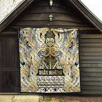Aotearoa Iwi Ngati Whatua Quilt Maori Wharenui House Tribal Pattern LT9 - Polynesian Pride