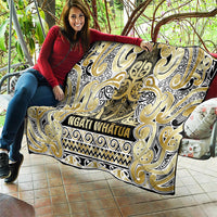 Aotearoa Iwi Ngati Whatua Quilt Maori Wharenui House Tribal Pattern LT9 - Polynesian Pride