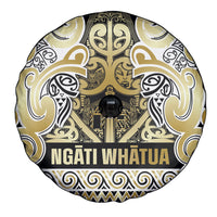 Aotearoa Iwi Ngati Whatua Spare Tire Cover Maori Wharenui House Tribal Pattern LT9 - Polynesian Pride
