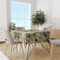 Aotearoa Iwi Ngati Whatua Tablecloth Maori Wharenui House Tribal Pattern LT9 - Polynesian Pride
