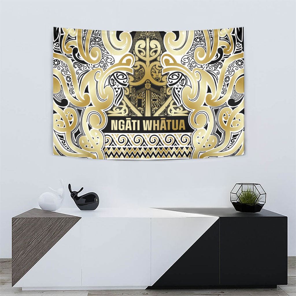 Aotearoa Iwi Ngati Whatua Tapestry Maori Wharenui House Tribal Pattern LT9 - Polynesian Pride
