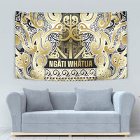 Aotearoa Iwi Ngati Whatua Tapestry Maori Wharenui House Tribal Pattern LT9 - Polynesian Pride