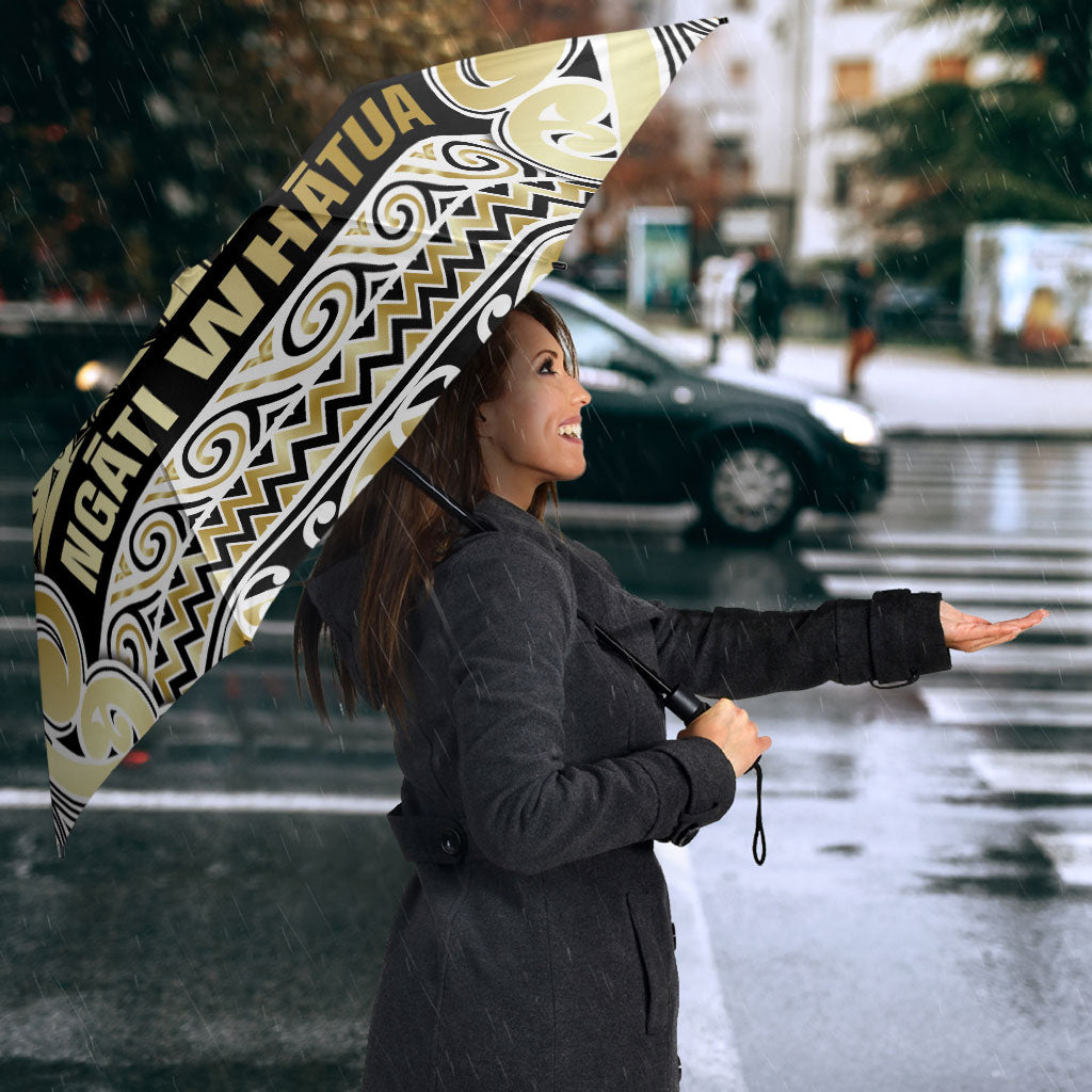 Aotearoa Iwi Ngati Whatua Umbrella Maori Wharenui House Tribal Pattern LT9 - Polynesian Pride