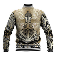 Aotearoa Iwi Waikato Tainui Baseball Jacket Maori Wharenui House Tribal Pattern LT9 - Polynesian Pride