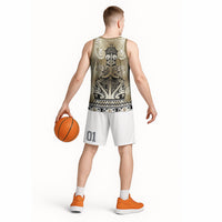 Aotearoa Iwi Waikato Tainui Basketball Jersey Maori Wharenui House Tribal Pattern LT9 - Polynesian Pride