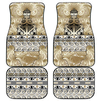 Aotearoa Iwi Waikato Tainui Car Mats Maori Wharenui House Tribal Pattern LT9 - Polynesian Pride