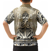 Aotearoa Iwi Waikato Tainui Hawaiian Shirt Maori Wharenui House Tribal Pattern LT9 - Polynesian Pride