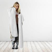 Aotearoa Iwi Waikato Tainui Hooded Blanket Maori Wharenui House Tribal Pattern LT9 - Polynesian Pride