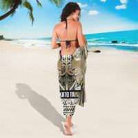 Aotearoa Iwi Waikato Tainui Sarong Maori Wharenui House Tribal Pattern LT9 - Polynesian Pride