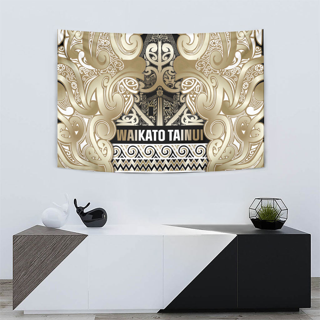 Aotearoa Iwi Waikato Tainui Tapestry Maori Wharenui House Tribal Pattern LT9 - Polynesian Pride