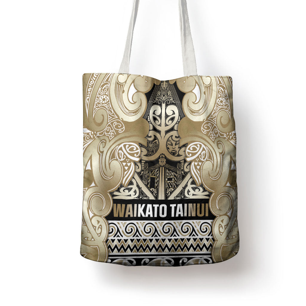 Aotearoa Iwi Waikato Tainui Tote Bag Maori Wharenui House Tribal Pattern LT9 - Polynesian Pride