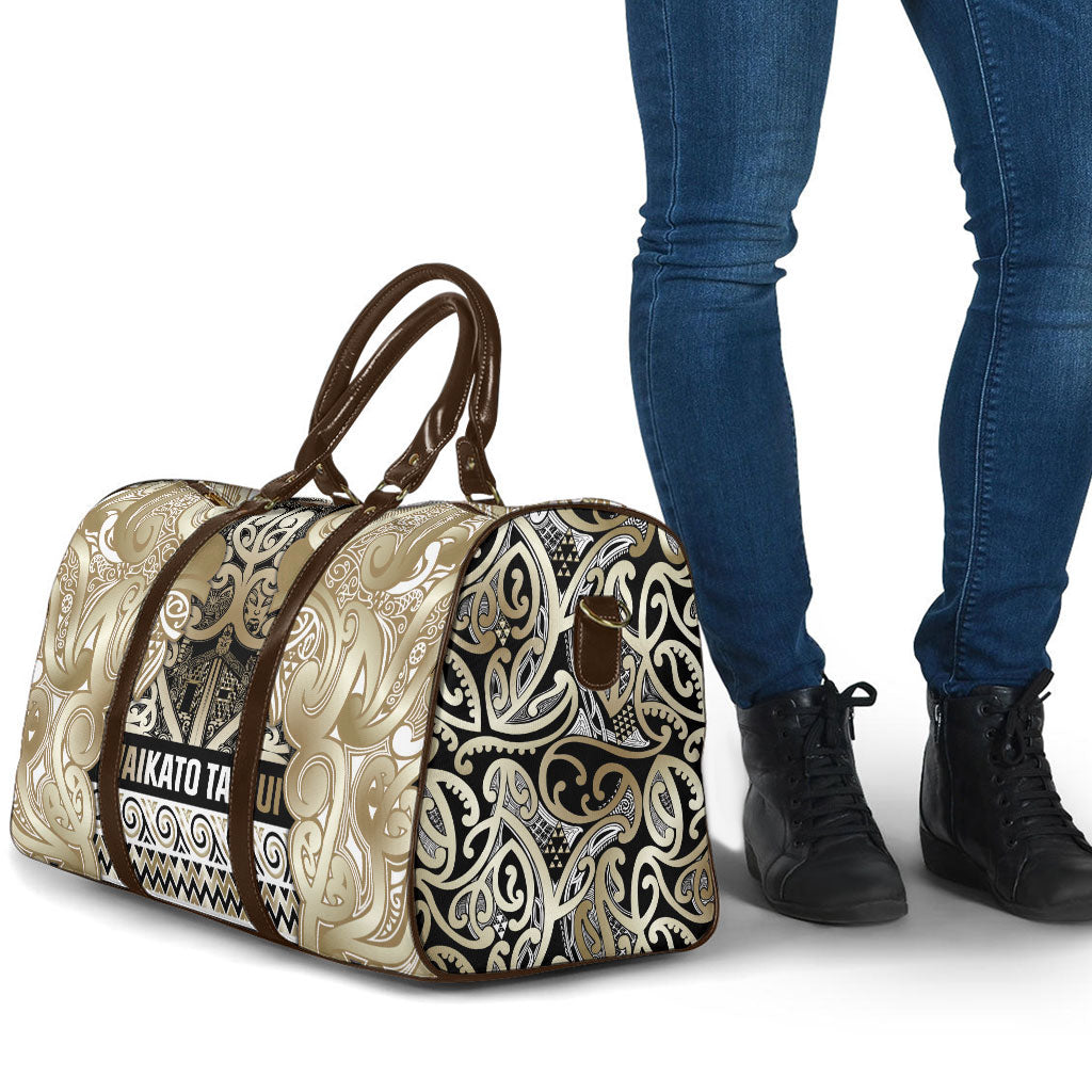 Aotearoa Iwi Waikato Tainui Travel Bag Maori Wharenui House Tribal Pattern LT9 - Polynesian Pride