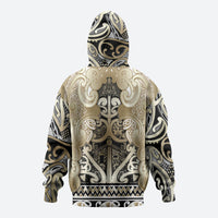 Aotearoa Iwi Waikato Tainui Zip Hoodie Maori Wharenui House Tribal Pattern LT9 - Polynesian Pride