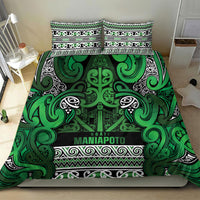 Aotearoa Iwi Ngati Maniapoto Bedding Set Maori Wharenui House Tribal Pattern LT9 - Polynesian Pride