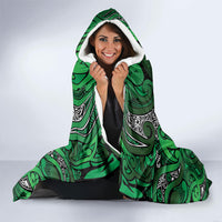 Aotearoa Iwi Ngati Maniapoto Hooded Blanket Maori Wharenui House Tribal Pattern LT9 - Polynesian Pride