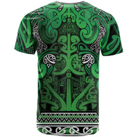 Aotearoa Iwi Ngati Maniapoto T Shirt Maori Wharenui House Tribal Pattern LT9 - Polynesian Pride