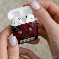 Aotearoa Iwi Te Arawa AirPods Case Maori Wharenui House Tribal Pattern LT9 - Polynesian Pride
