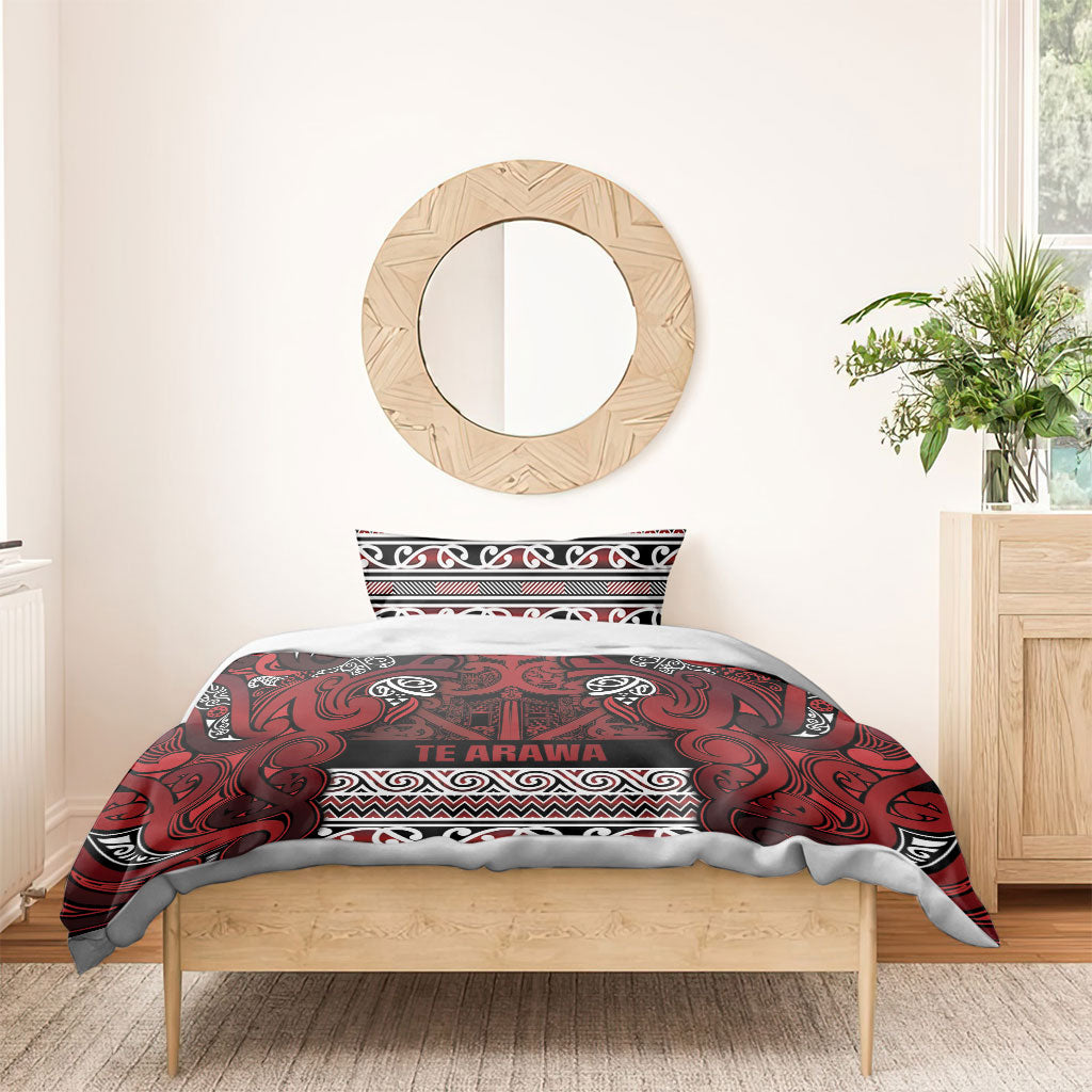 Aotearoa Iwi Te Arawa Bedding Set Maori Wharenui House Tribal Pattern LT9 - Polynesian Pride