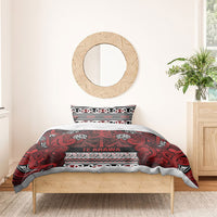 Aotearoa Iwi Te Arawa Bedding Set Maori Wharenui House Tribal Pattern LT9 - Polynesian Pride