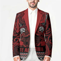 Aotearoa Iwi Te Arawa Blazer Maori Wharenui House Tribal Pattern LT9 - Polynesian Pride