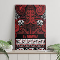 Aotearoa Iwi Te Arawa Canvas Wall Art Maori Wharenui House Tribal Pattern LT9 - Polynesian Pride