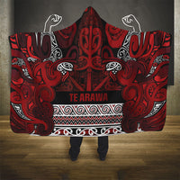 Aotearoa Iwi Te Arawa Hooded Blanket Maori Wharenui House Tribal Pattern LT9 - Polynesian Pride