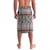 Aotearoa Iwi Te Arawa Lavalava Maori Wharenui House Tribal Pattern LT9 - Polynesian Pride