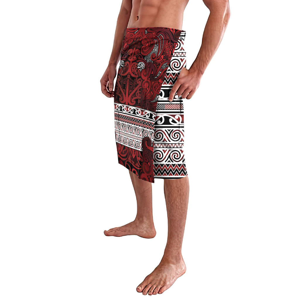Aotearoa Iwi Te Arawa Lavalava Maori Wharenui House Tribal Pattern LT9 - Polynesian Pride