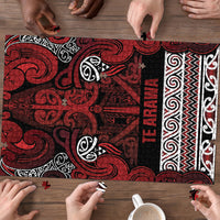 Aotearoa Iwi Te Arawa Puzzle Maori Wharenui House Tribal Pattern LT9 - Polynesian Pride