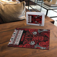 Aotearoa Iwi Te Arawa Puzzle Maori Wharenui House Tribal Pattern LT9 - Polynesian Pride
