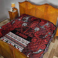 Aotearoa Iwi Te Arawa Quilt Maori Wharenui House Tribal Pattern LT9 - Polynesian Pride