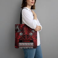 Aotearoa Iwi Te Arawa Tote Bag Maori Wharenui House Tribal Pattern LT9 - Polynesian Pride