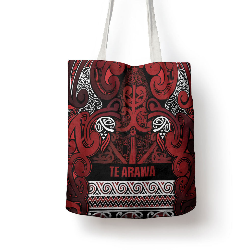 Aotearoa Iwi Te Arawa Tote Bag Maori Wharenui House Tribal Pattern LT9 - Polynesian Pride