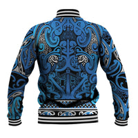Aotearoa Iwi Ngati Porou Baseball Jacket Maori Wharenui House Tribal Pattern LT9 - Polynesian Pride