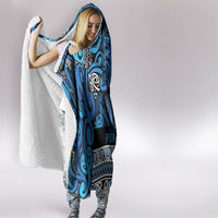 Aotearoa Iwi Ngati Porou Hooded Blanket Maori Wharenui House Tribal Pattern LT9 - Polynesian Pride